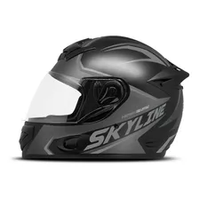 Capacete Femininos Moto Skyline Mixs Mx2 Fosco Barato Bonito