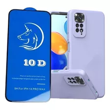 Estuche Funda Forro En Silicona + Vidrio Premium Para Xiaomi