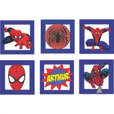 Placas Decorativas Herois Homem Quarto Aranha