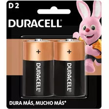 Pila Alcalina Duracell Blíster D 2 Unidades