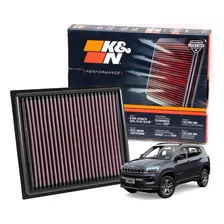 Filtro De Ar K&n Jeep Compass 2.0 16v Limited 2017-2018-2019