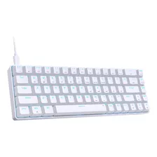 Dierya T68se - Teclado Mecanico Al 60 %, Retroiluminado Con