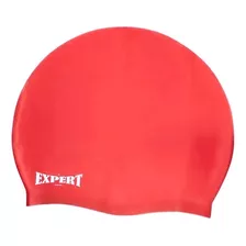 Gorra 100% Silicona Natación Piscina Niños Y Adultos El Rey Color Rojo