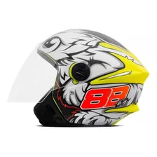 Capacete Moto New Liberty Three Elite Gp 88 Protork Fosco