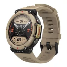 Capa Smartwatch Smartwatch Amazfit T-rex 2 Oximeter Gps, Cor Preta, Malha, Cor Cáqui, Moldura, Cor Cáqui