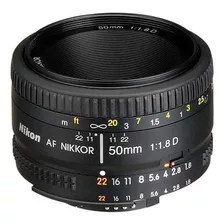 Lente Nikon 50mm F/1.8d Af Nikkor Lente Bajo Pedido