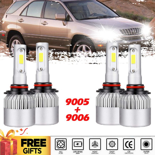 1 Par 6000k 35w Xenon Faros D2r Hid Luz Alta Y Baja 360