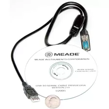 Meade Cable Adapatador De Usb A Rs232 - Astrofotografia