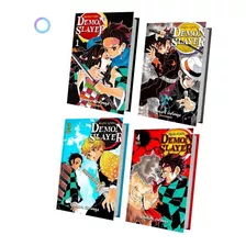 Demon Slayer - Kimetsu No Yaiba, Mangá Vol. 1, 2, 3 E 4