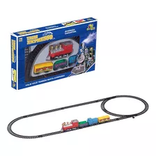 Brinquedo Trem Expresso Com Trilho Oval Art Brink 6
