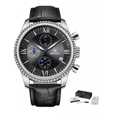 Reloj Formal Para Hombre Benyar Con Cronografo