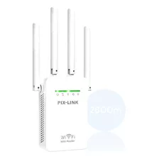 Repetidor Wifi 2800m 4 Antenas Amplificador De Sinal