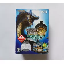 Jogo Monster Hunter 3 Japonês Edição Especial + Controle Wii