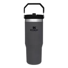 Stanley Iceflow - Vaso De Acero Inoxidable Con Pajilla, Bot.