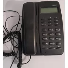 Teléfono Philips Crd150 Fijo - Color Negro