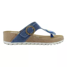 Gosh Sandalia Flip Flop Moda Vestir Casual Cuña Mujer 87874