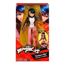 Miraculous Fashion Flip Marinette Ladybug Con Lentejuelas