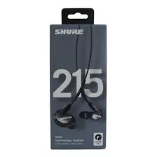 Auriculares Shure (in-ears) P/sist Psm Mod. Se215-k