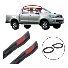  Par Borracha Guarnição Do Teto Toyota Hilux 2010 Á 2015 