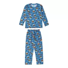 Pijama Infantil Menino Longo Tigre Malwee