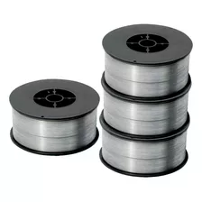 Arame De Solda Mig Para Uso Sem Gás 0,8mm 1kg 4 Unidades