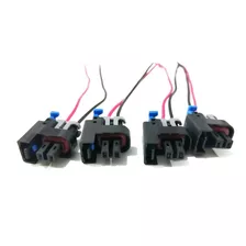 4 Pzs Conectores De Inyector Chevrolet Chevy C2