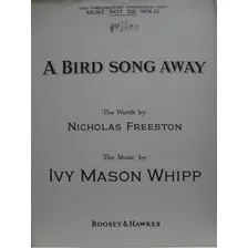 Partitura Piano Canto A Bird Song Away Ivy Mason Whipp