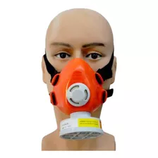 Máscara Respiratória 1/4 Facial Com Filtro Vo E Ga