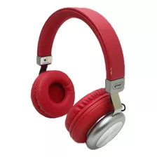 Fone De Ouvido Over-ear Sem Fio Knup Kp-452 Vermelho