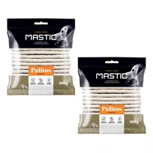 Osso Mastig Palito Natural 8mmx5 500g - 2uni Mastig 