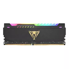 Memoria Ram Viper Steel Rgb Gamer Color Negro 16gb 1 Patriot Pvsr416g320c8