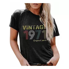 Camiseta De Mujer Para Regalo De Cumpleaños Número 50 Para V