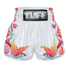 Short De Muay Thai Tuff Ms618-wht