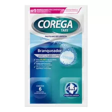 Pastilhas Branqueadoras Corega Tabs 6 Unidades