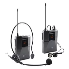 Exmax Ex-938 Uhf Transmisión Acústica De Voz Sistema De Micr