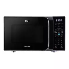 Microondas Bgh Eco Con Grill Digital 23litros Negro B223dn20