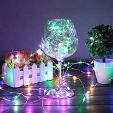 Fio De Fada Colorido Decoração Natalina Árvore De Natal Mult