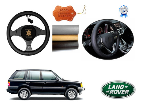 Tapetes Logo Land Rover + Cubre Volante Range Rover 94 A 00 Foto 3