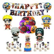 Cotillón Naruto Decoración Cumpleaños Naruto