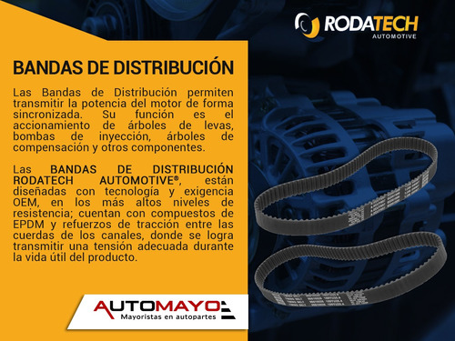 1 Banda Tiempo Rodatech Daihatsu Rocky 1.6l 4 Cil 90-92 Foto 4