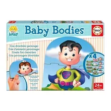 Juego Baby Bodies Crea Personajes X4 Educa - Sharif Express
