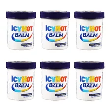 Paquete De 6 Icy Hot 3.5 Onzas C/u Para Alivio Del Dolor 