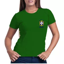 Baby Look Feminina Brasil Ou Camisas Brasil Envio Imediato