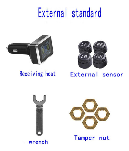 Neumtico Alarma Automtica Monitor En Tiempo Real Externo . Foto 4