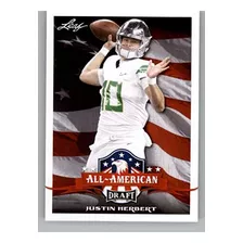 Leaf Draft 63 Justin Herbert Rc Tarjeta Coleccionable D 2020