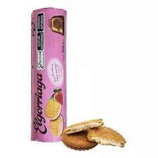 Biscoito Premium Espanhol Elgorriaga Recheado Morango 500g