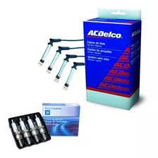 Kit Com Velas Originais Gm E Cabos Originais Acdelco