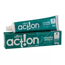 Creme Dental Ultra Action Menta Amazon 164g