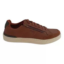 Sapatenis Casual Sound Masculino Caramelo Sz302