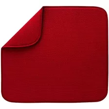 St Inc 408601 Tapete Secar Platos Estándar Rojo